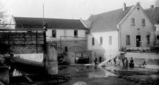 Bau des Kraftwerks in Schöngeising, 1891-1892, Stadtwerke Fürstenfeldbruck